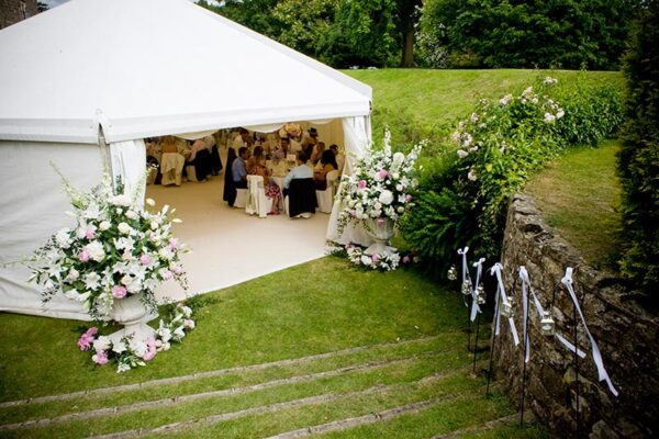 Rustic themed marquee hire | Lewis Marquees