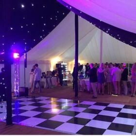 marquee with a dance floor