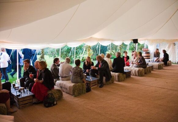 interior corporate marquee venue