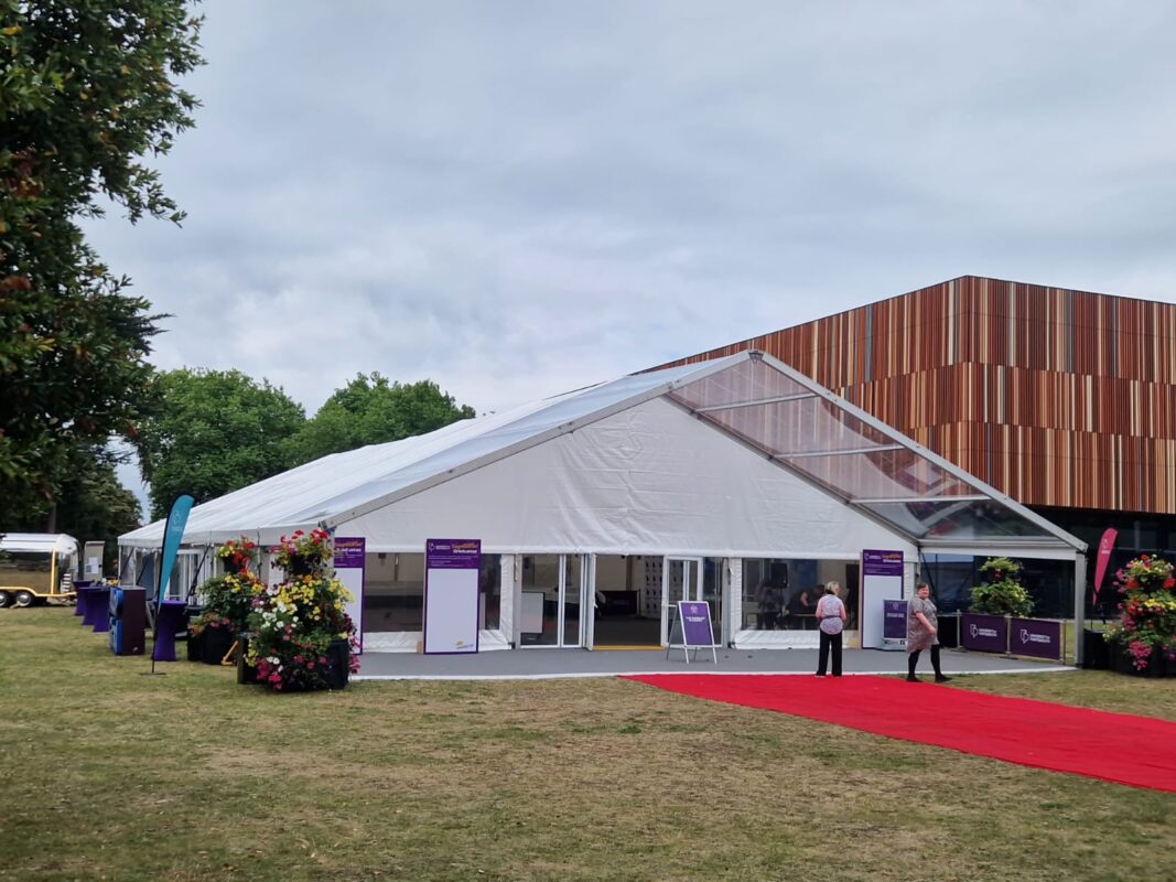 Luxury marquee hire for corporate events in West Sussex